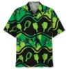 Pickleball – Chemise hawaïenne verte