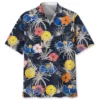 Pickleball – Chemise hawaïenne nature