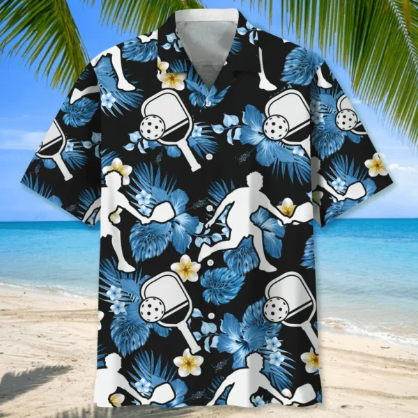 Pickleball – Chemise hawaïenne nature – Image 2