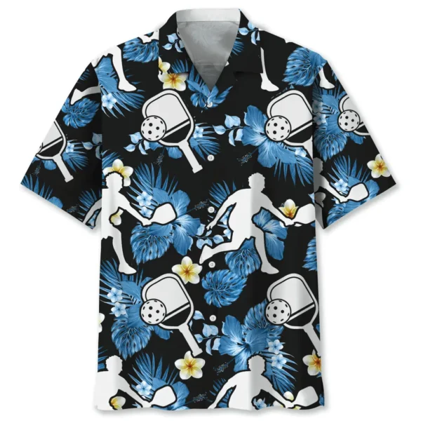 Pickleball – Chemise hawaïenne nature