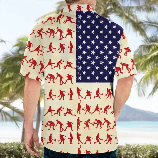 Pickleball – Chemise hawaïenne USA – Image 2
