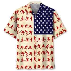 Pickleball – Chemise hawaïenne USA
