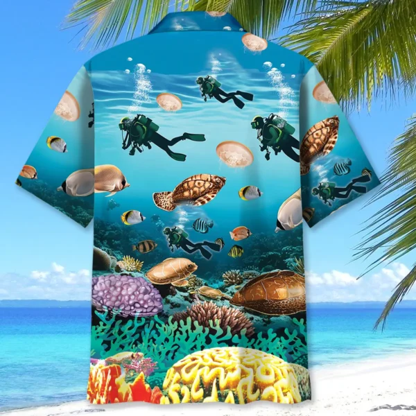 Plongée – Chemise hawaïenne aventure – Image 2