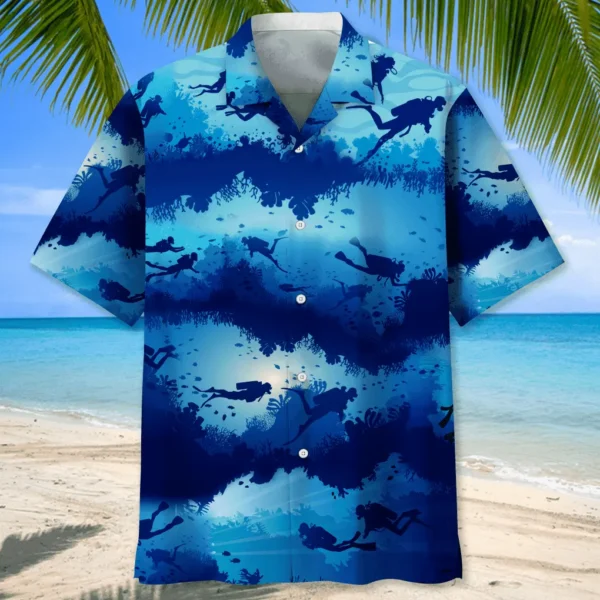 Plongée – Chemise hawaïenne plage – Image 2