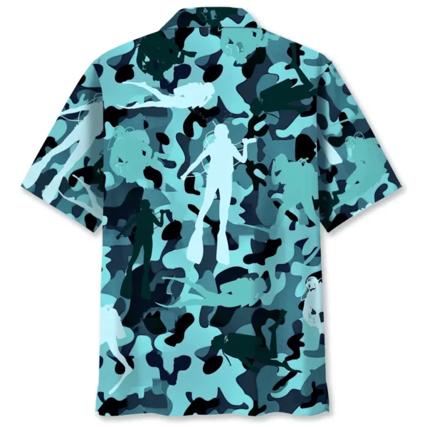 Plongée – Chemise hawaïenne camouflage – Image 2