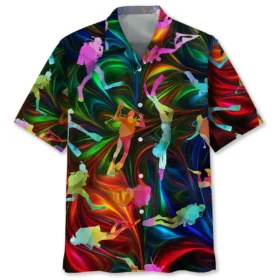 Plongée – Chemise hawaïenne colorée