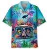 Plongée – Chemise hawaïenne masque corail