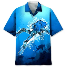 Plongée – Chemise hawaïenne plage exotique