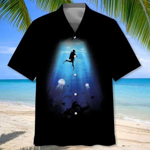 Plongée – Chemise hawaïenne lumière – Image 2