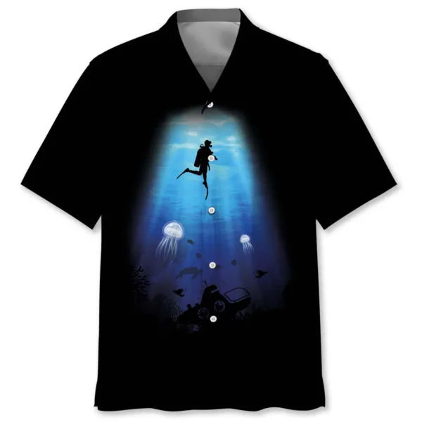 Plongée – Chemise hawaïenne lumière