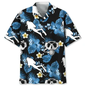 Plongée – Chemise hawaïenne nature
