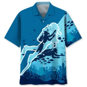 Plongée – Chemise hawaïenne océan