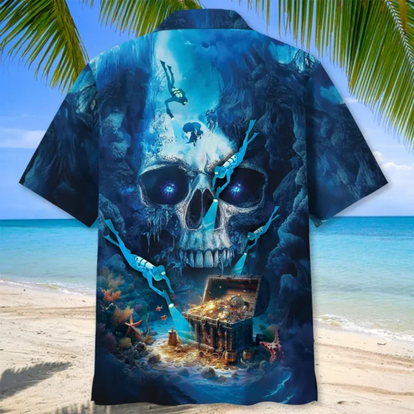 Plongée – Chemise hawaïenne caverne du crâne – Image 2