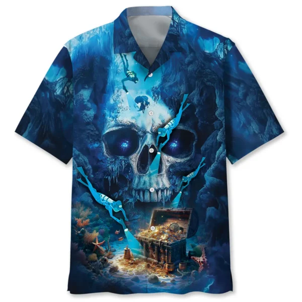 Plongée – Chemise hawaïenne caverne du crâne