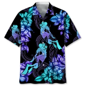 Plongée – Chemise hawaïenne tropicale stylée