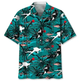 Plongée – Chemise hawaïenne vintage