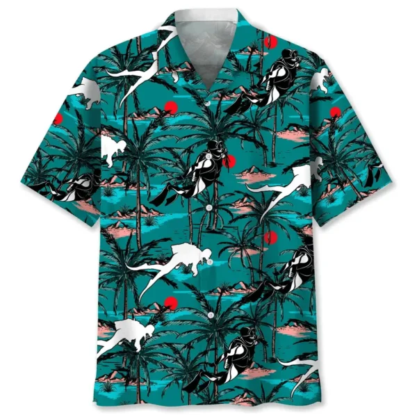 Plongée – Chemise hawaïenne vintage