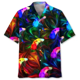 Parachutisme – Chemise hawaïenne colorée