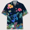Parachutisme – Chemise hawaïenne amour tropical