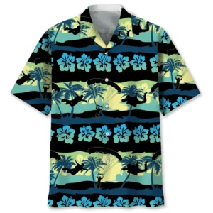 Parachutisme – Chemise hawaïenne plage nature