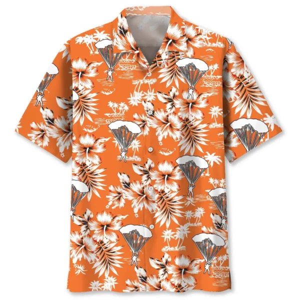 Parachutisme – Chemise hawaïenne nature