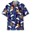 Parachutisme – Chemise hawaïenne tropicale