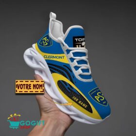 Chaussures Max Soul ASM Clermont Auvergne Édition spéciale avec nom personnalisé