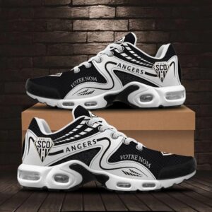 Chaussures Air Max Plus Angers SCO Édition spéciale avec nom personnalisé