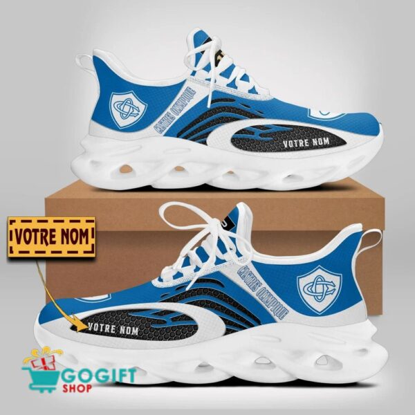 Chaussures Max Soul Castres Olympique Édition spéciale avec nom personnalisé – Image 2