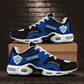 Chaussures Air Max Plus Castres Olympique Édition spéciale avec nom personnalisé