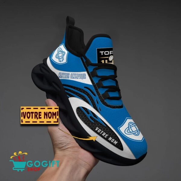 Chaussures Max Soul Castres Olympique Édition spéciale avec nom personnalisé – Image 4