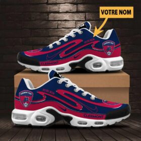 Chaussures Air Max Plus Clermont Foot Édition Limitée avec nom personnalisé
