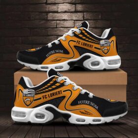 Chaussures Air Max Plus FC Lorient Édition spéciale avec nom personnalisé
