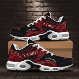 Chaussures Air Max Plus FC Metz Édition spéciale avec nom personnalisé