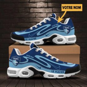 Chaussures Air Max Plus Le Havre AC Édition Limitée avec nom personnalisé
