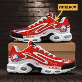 Chaussures Air Max Plus Lille OSC Édition Limitée avec nom personnalisé