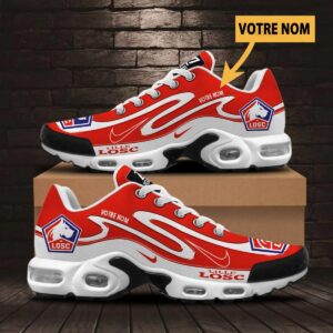Chaussures Air Max Plus Lille OSC Édition Limitée avec nom personnalisé