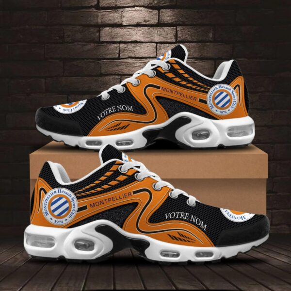 Chaussures Air Max Plus Montpellier HSC Édition spéciale avec nom personnalisé
