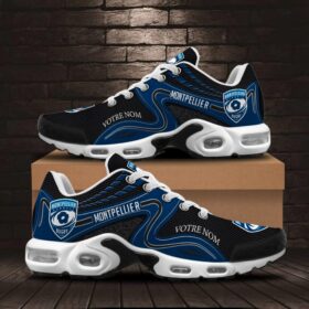 Chaussures Air Max Plus Montpellier Hérault Rugby Édition spéciale avec nom personnalisé