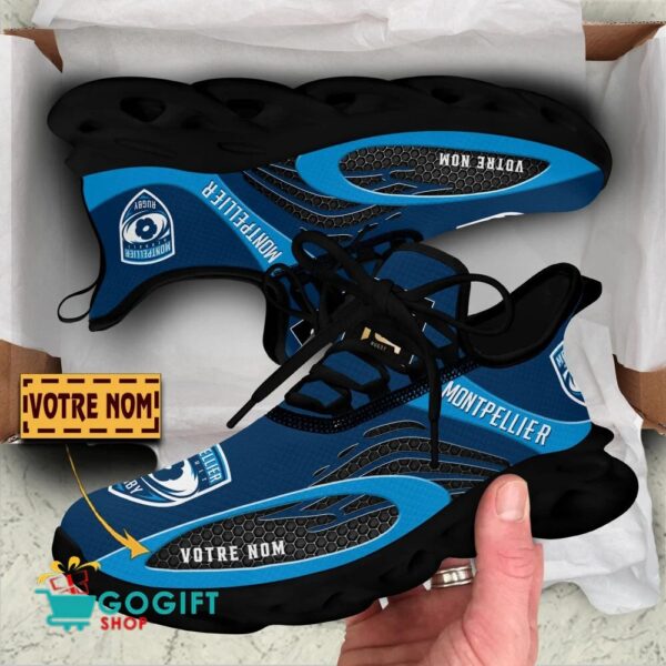 Chaussures Max Soul Montpellier Hérault Rugby Édition spéciale avec nom personnalisé – Image 6