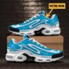 Chaussures Air Max Plus Olympique de Marseille Édition Limitée avec nom personnalisé