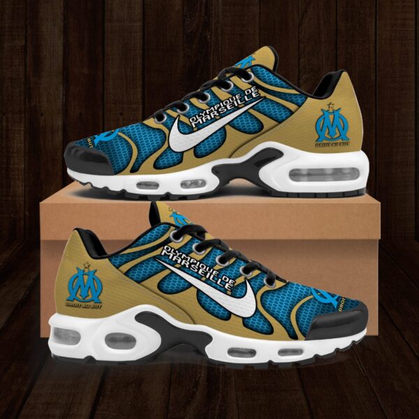 Olympique de Marseille - Chaussures Air Max Plus Style sportif 2 – Image 2