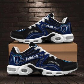 Chaussures Air Max Plus Paris FC Édition spéciale avec nom personnalisé