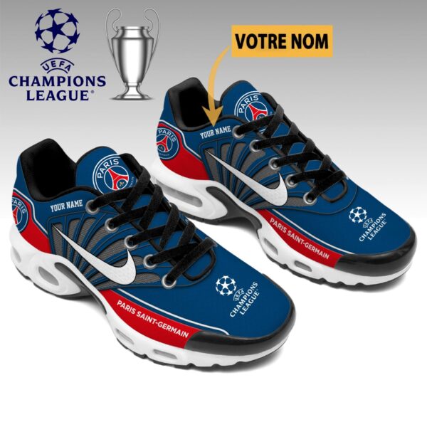 Chaussures Air Max Plus Paris Saint-Germain Nouvelle Édition Limitée avec nom personnalisé – Image 2