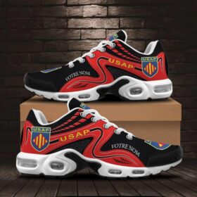 Chaussures Air Max Plus Perpignan Édition spéciale avec nom personnalisé