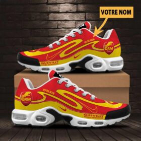 Chaussures Air Max Plus Quevilly-Rouen Métropole Édition Limitée avec nom personnalisé