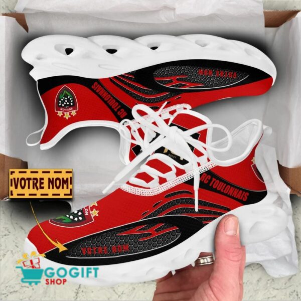 Chaussures Max Soul RC Toulonnais Édition spéciale avec nom personnalisé – Image 3