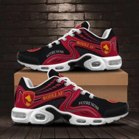Chaussures Air Max Plus Rodez AF Édition spéciale avec nom personnalisé