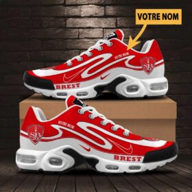 Chaussures Air Max Plus Stade Brestois 29 Édition Limitée avec nom personnalisé