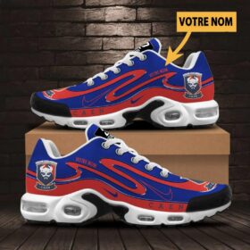 Chaussures Air Max Plus Stade Malherbe Caen Édition Limitée avec nom personnalisé